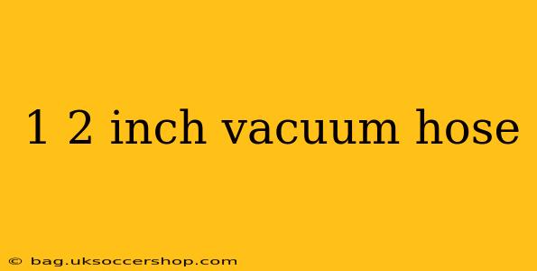 1 2 inch vacuum hose