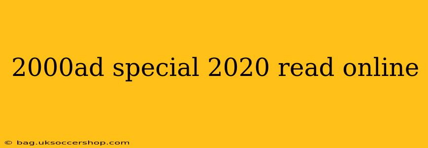 2000ad special 2020 read online