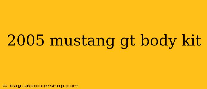 2005 mustang gt body kit