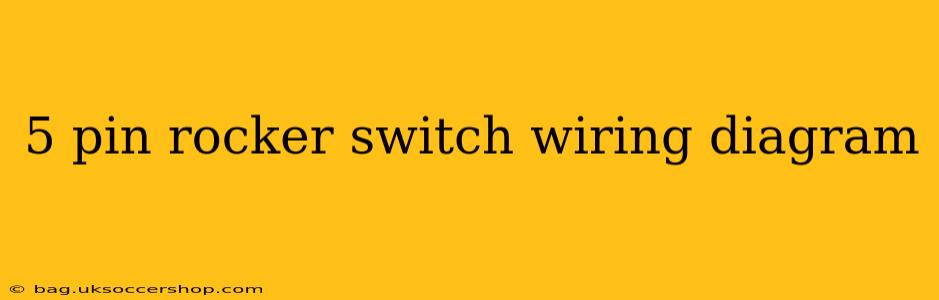 5 pin rocker switch wiring diagram