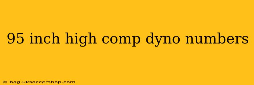 95 inch high comp dyno numbers