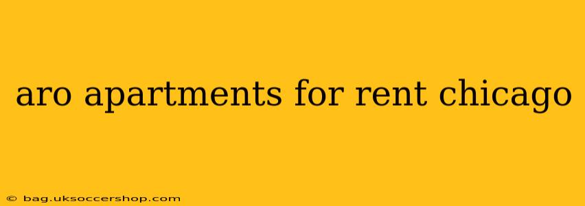 aro apartments for rent chicago