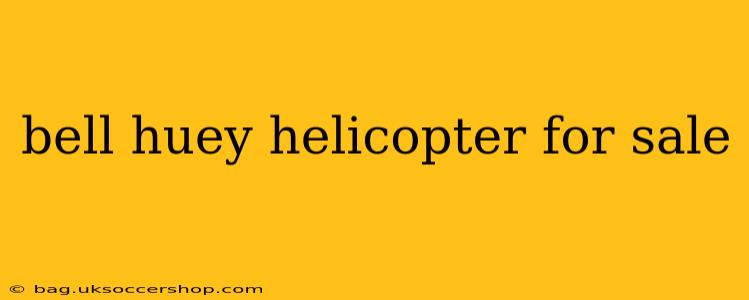 bell huey helicopter for sale