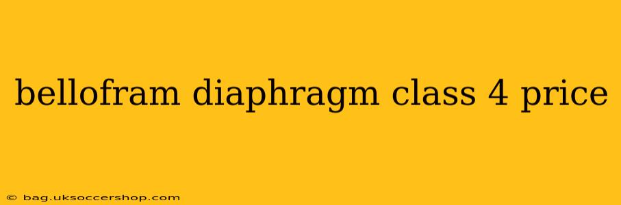 bellofram diaphragm class 4 price