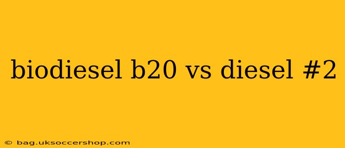 biodiesel b20 vs diesel #2