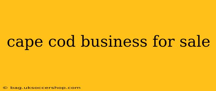 cape cod business for sale