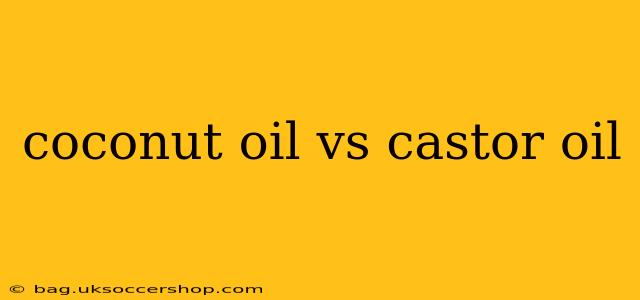 coconut oil vs castor oil