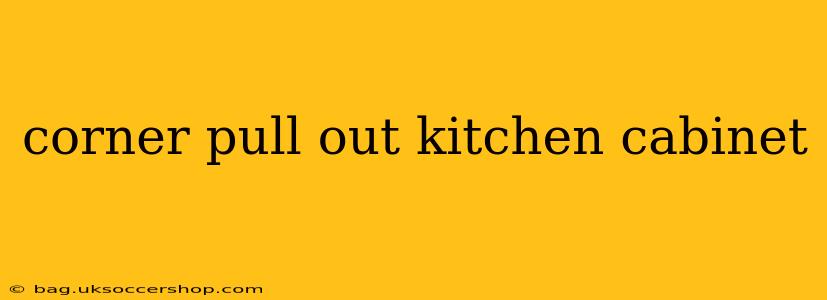 corner pull out kitchen cabinet