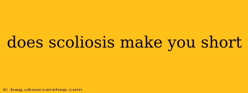 does scoliosis make you short