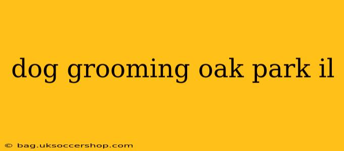 dog grooming oak park il