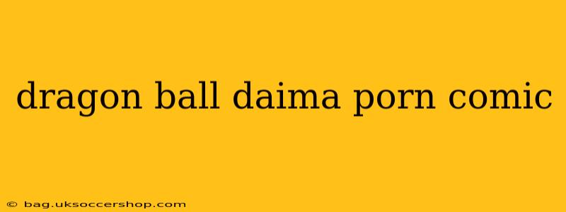 dragon ball daima porn comic