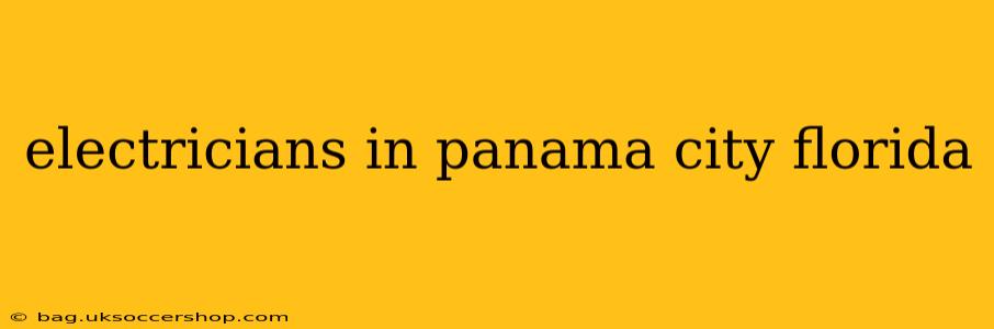 electricians in panama city florida