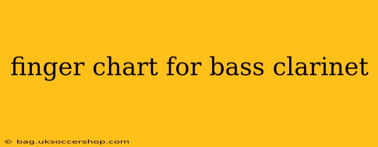 finger chart for bass clarinet