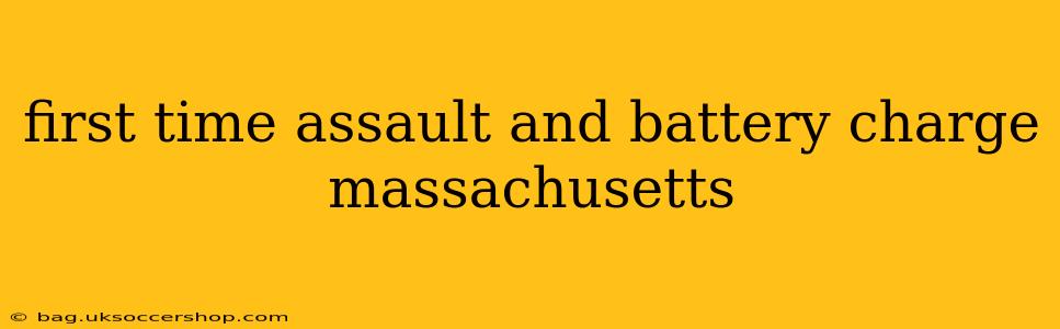 first time assault and battery charge massachusetts