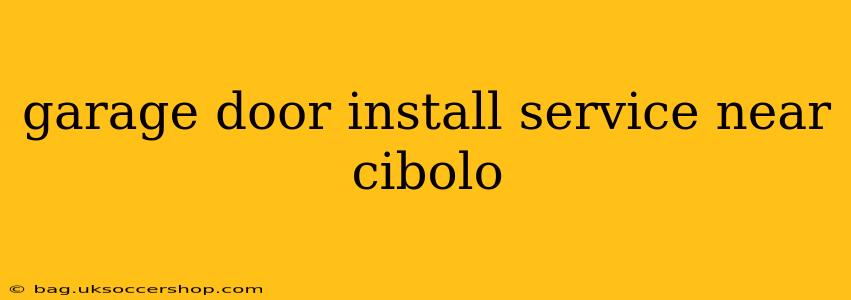 garage door install service near cibolo
