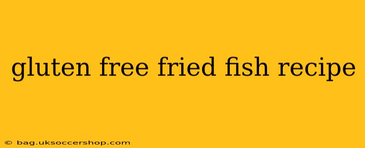 gluten free fried fish recipe