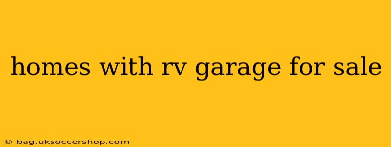 homes with rv garage for sale