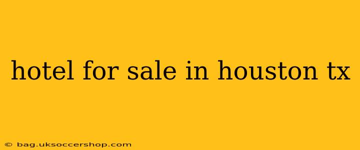 hotel for sale in houston tx
