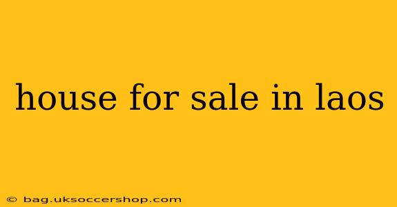 house for sale in laos