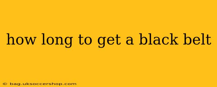 how long to get a black belt