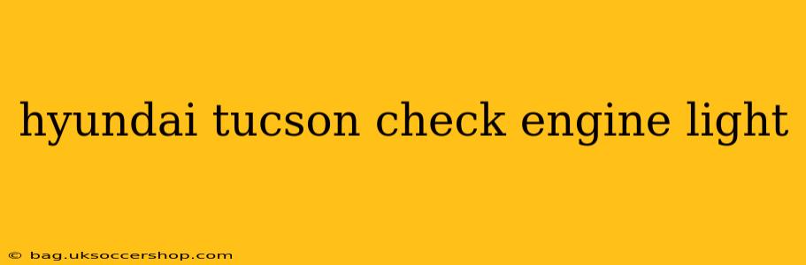 hyundai tucson check engine light