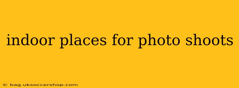 indoor places for photo shoots