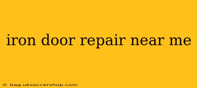 iron door repair near me
