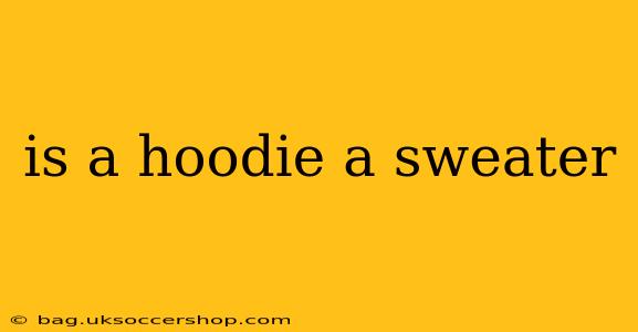 is a hoodie a sweater