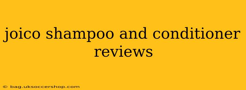 joico shampoo and conditioner reviews