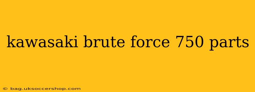 kawasaki brute force 750 parts