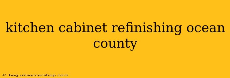 kitchen cabinet refinishing ocean county