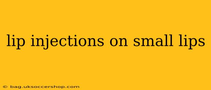 lip injections on small lips