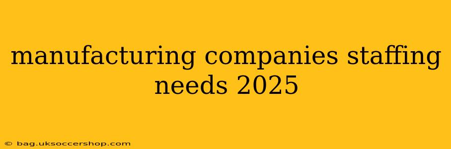 manufacturing companies staffing needs 2025