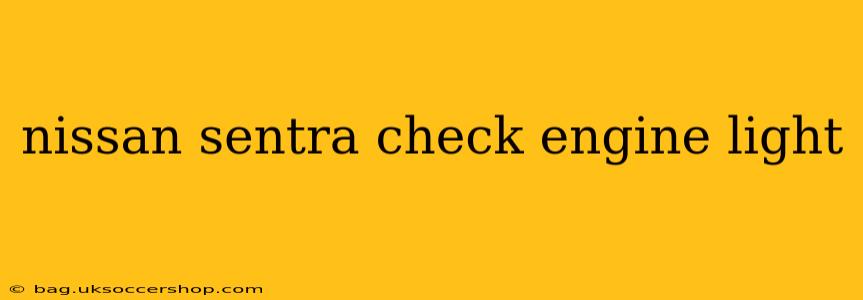 nissan sentra check engine light