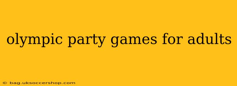olympic party games for adults