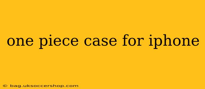 one piece case for iphone