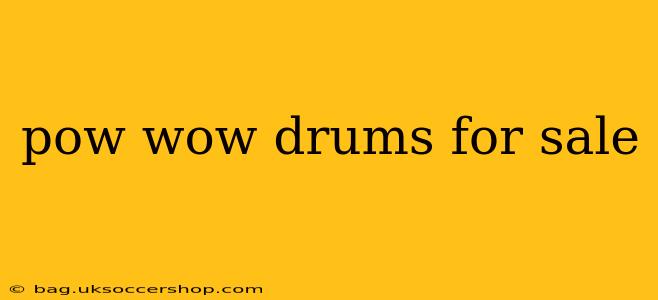 pow wow drums for sale