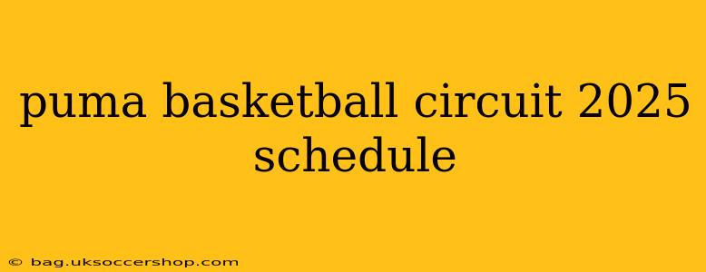 puma basketball circuit 2025 schedule