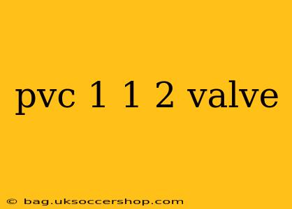 pvc 1 1 2 valve