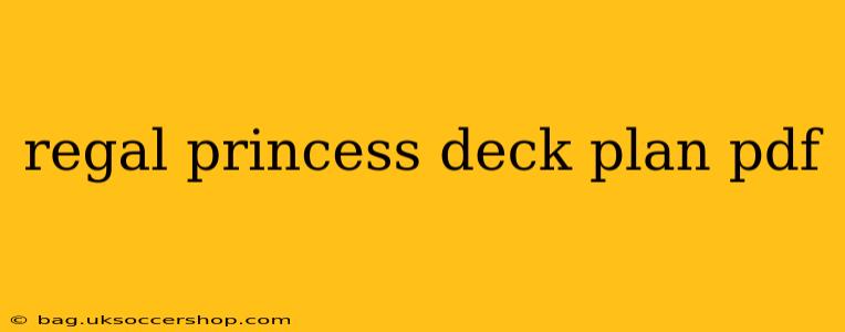 regal princess deck plan pdf