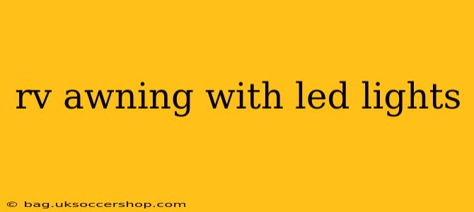 rv awning with led lights