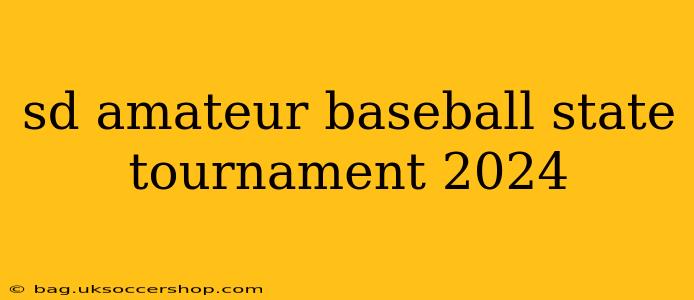 sd amateur baseball state tournament 2024