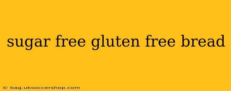 sugar free gluten free bread