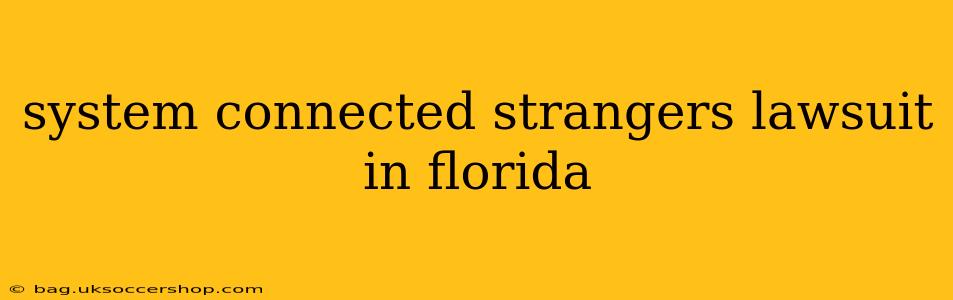 system connected strangers lawsuit in florida