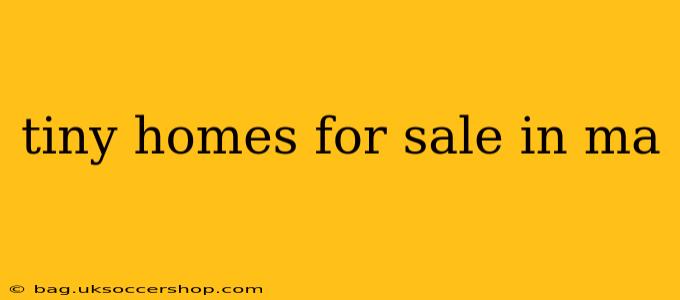 tiny homes for sale in ma