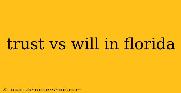trust vs will in florida