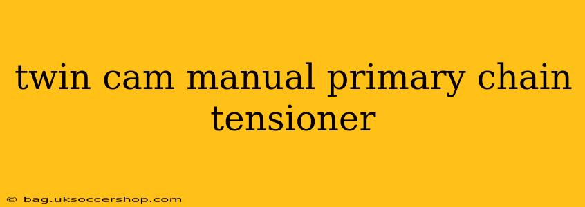 twin cam manual primary chain tensioner