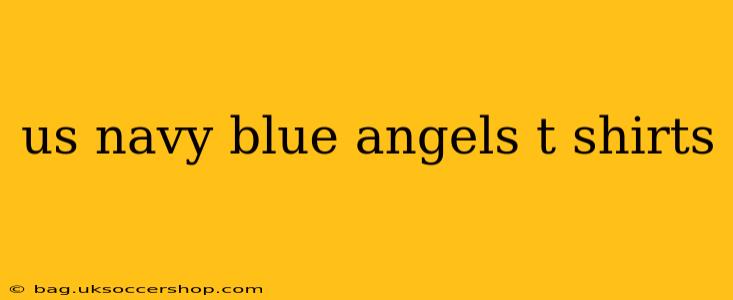 us navy blue angels t shirts