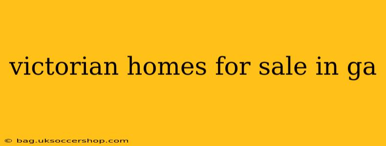 victorian homes for sale in ga