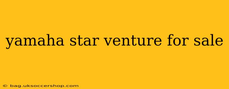 yamaha star venture for sale